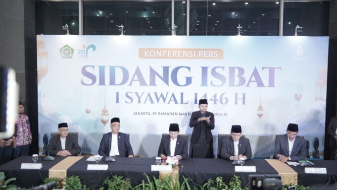 Hasil Sidang Isbat, Pemerintah Tetapkan Jadwal 1 Syawal 1446 H