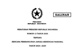 RPJMN 2025-2029: Fondasi Awal Wujudkan Visi Indonesia Emas 2045