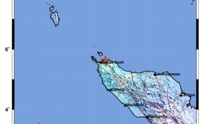 Gempa M5,4 Guncang Banda Aceh, BNPB: Tidak Berpotensi Tsunami