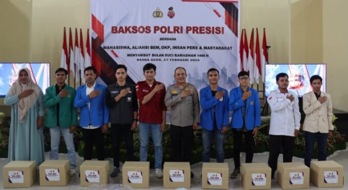 Polresta Banda Aceh Salurkan Paket Ramadhan
