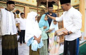 Safari Ramadhan Pemkab Aceh Utara, Silaturahmi dan Santunan di Dua Lokasi
