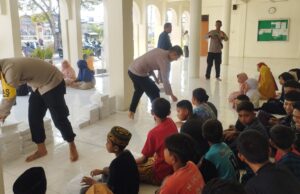 Polres Lhokseumawe Santuni Puluhan Anak Yatim Piatu di Bulan Ramadhan