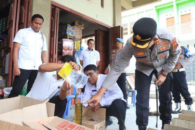 Polisi Cek Volume dan Stok Minyakita di Aceh Utara, Ini Hasilnya