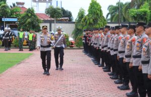 Gelar Apel Pasukan Operasi Ketupat Seulawah 2025, Polres Aceh Utara Siap Amankan Idul Fitri
