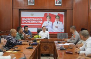 Wali Kota Lhokseumawe Pimpin Rapat Persiapan Pawai Takbir Keliling Idul Fitri 1446 H