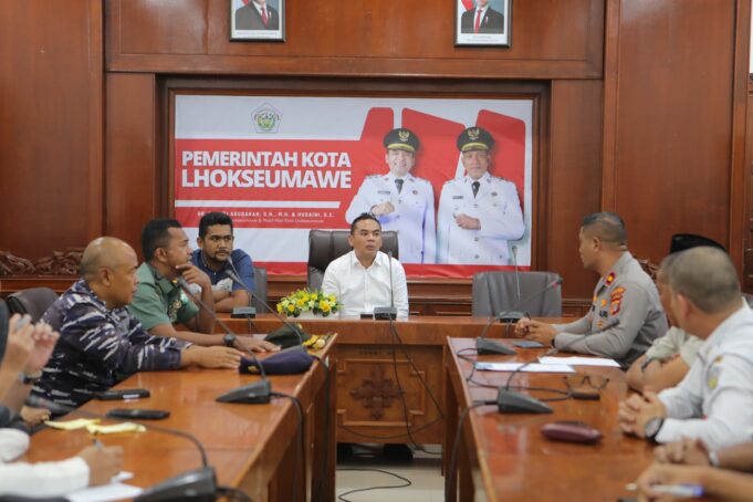 Wali Kota Lhokseumawe Pimpin Rapat Persiapan Pawai Takbir Keliling Idul Fitri 1446 H
