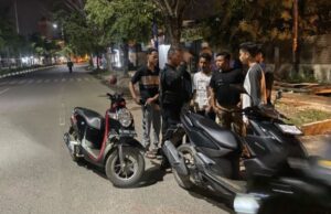 Polisi Tindak Pembalap Liar dalam Patroli Malam Ramadhan di Banda Aceh
