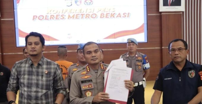 Polres Bekasi Tangkap Tiga Pelaku Pungli THR di Pasar Induk Cibitung