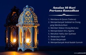 Hikmah Puasa dan Shalat Tarawih dalam 10 Hari Pertama Ramadan