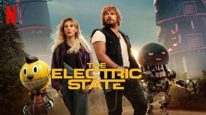 Film The Electric State 2025, Millie Bobby Brown dan Chris Pratt Bersinar di Sci-Fi Netflix Terbaru