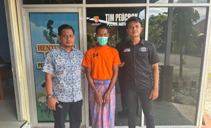Polisi Tangkap Terduga Pelaku Rudapaksa Anak Tiri di Aceh Utara