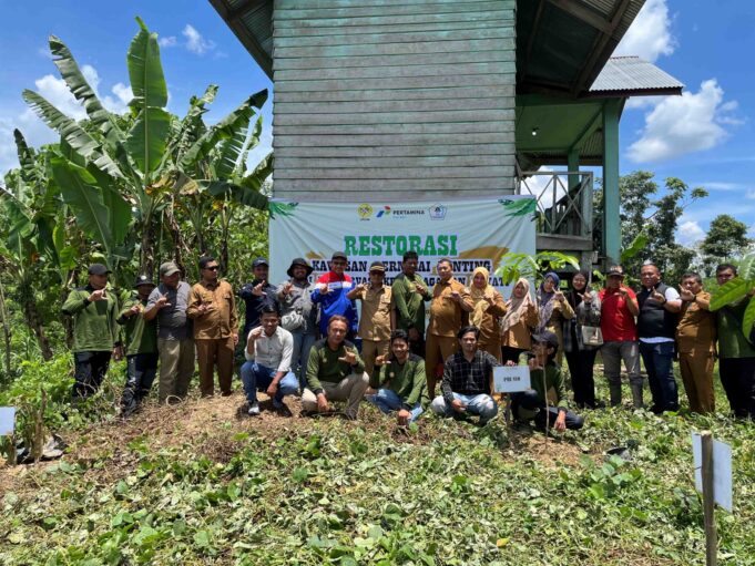 PHE NSO dan LPLHa Lakukan Restorasi Lanskap Cot Girek Bersama Pemkab Aceh Utara