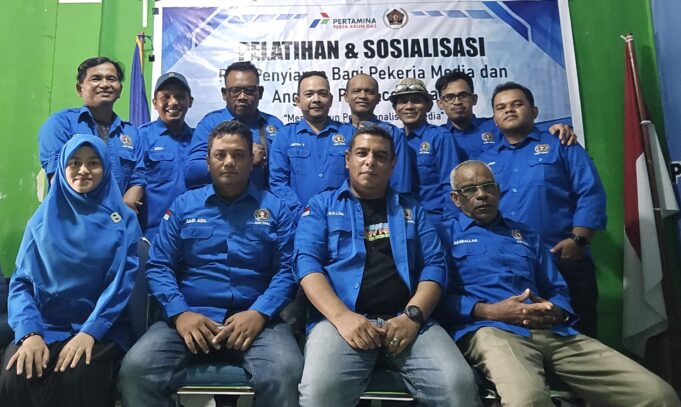 Tingkatkan Profesionalisme Wartawan, PWI Aceh Utara Gelar Pelatihan dan Sosialisasi RUU Penyiaran