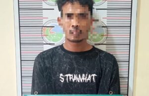 Kurir Sabu Diciduk di SPBU Cunda, 10 Paket Barang Bukti Diamankan