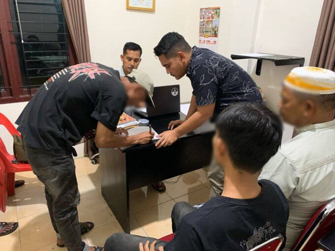 Satgas Anti-Premanisme Polres Aceh Utara Amankan 17 Pria di Tiga Lokasi Berbeda