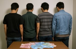 Pungli Dengan Dalih Uang Keamanan, Empat Pria Diamankan Satgas Anti Premanisme Polres Aceh Utara