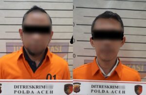 Dua Karyawan Bank Aceh Syariah Cabang Bener Meriah Ditahan Polda Aceh Terkait Kasus ATM Rp2,9 Miliar
