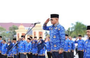 Sekda Pimpin Upacara HKN: Seruan Bangkit di Tengah Tantangan Zaman