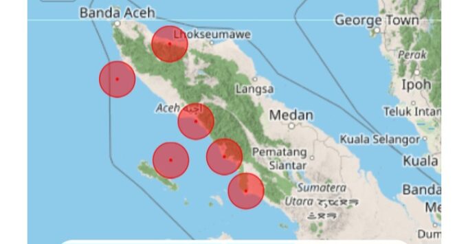 Sejumlah Wilayah Rasakan Getaran Gempa 6,2 SR Aceh Barat Daya, Hingga ke Medan