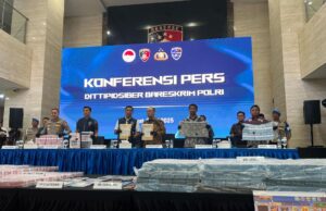 Bareskrim Sita Rp194,7 Miliar dari Rekening Penampungan Judi Online