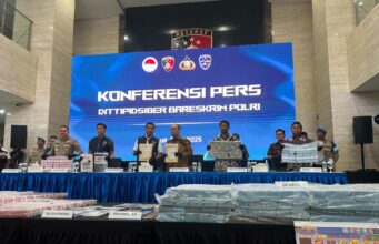 Bareskrim Sita Rp194,7 Miliar dari Rekening Penampungan Judi Online