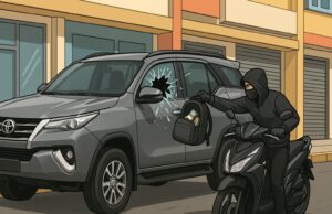 Uang Rp380 Juta Raib, Aksi Pecah Kaca Mobil Terjadi di Aceh Utara