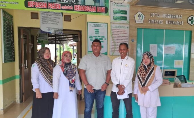 Ketua Komisi II DPRK Aceh Utara Sidak Puskesmas Simpang Keuramat
