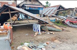 Hujan Deras Disertai Angin Kencang Rusak Puluhan Rumah dan Fasilitas Umum di Nibong