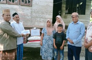 IWATAN Serahkan Bantuan untuk Korban Kebakaran di Matang Mane