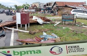 Badai Hancurkan Rumah, Kios dan Sarana Umum: PT-PGE Tak Sudi Menoleh