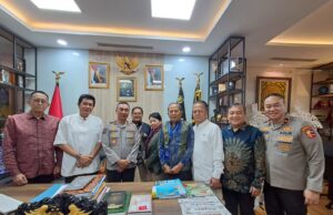 Panitia Kongres PWI Persatuan Audiensi ke Kapolri