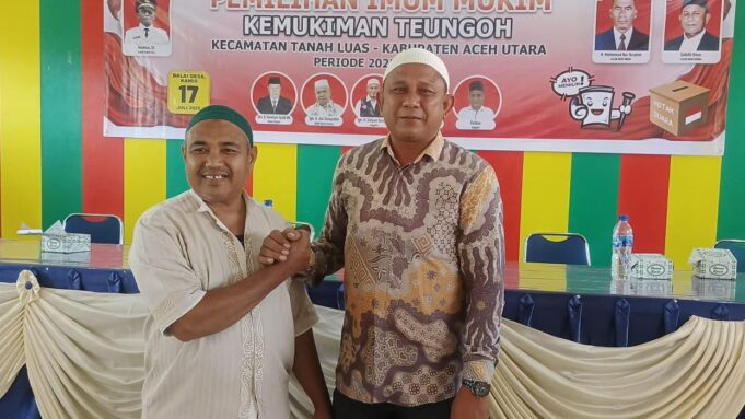 Zulkifli Umar Terpilih sebagai Imum Mukim Kemukiman Teungoh Tanah Luas Periode 2025–2030