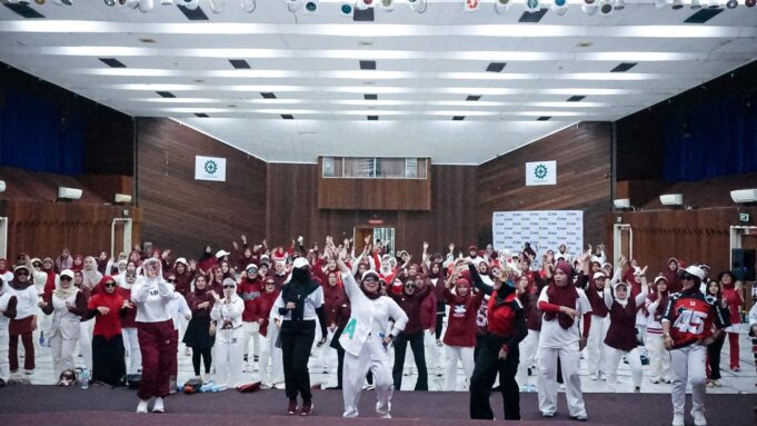 Zumba Party Meriahkan HUT ke-80 RI di Lhokseumawe