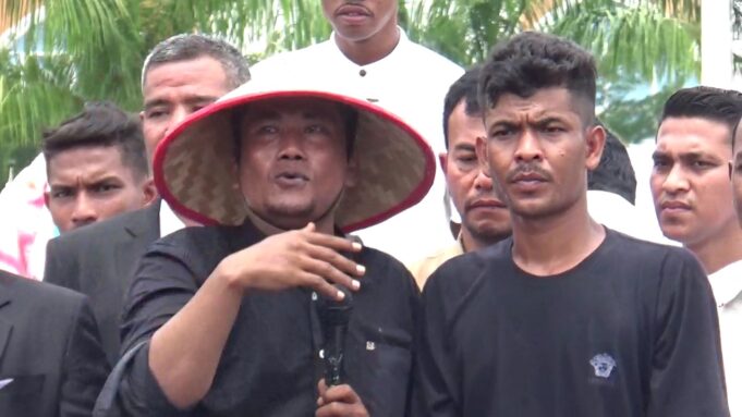 Koordinator Aksi di Cot Girek Tolak Wawancara, Tuduh Wartawan Merupakan “Orang PN4â€