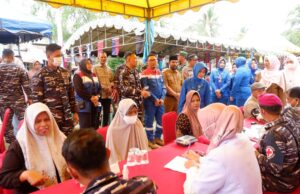 PHE NSO dan TNI AL Gelar Bakti Sosial untuk Nelayan di Aceh Utara