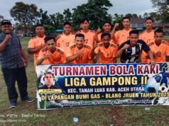 PS Ampeh Gagal Tembus Pertahanan PS Cot Barat, Laga Berakhir Imbang Tanpa Gol