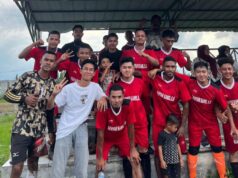 PS Hagu Bungkam PS Ujong Baroh 3-1 di Liga Gampong II Tanah Luas