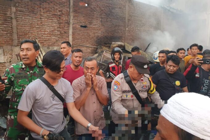 Kebakaran di Lhokseumawe Tewaskan Pasutri, Polisi dan Damkar Turun ke Lokasi