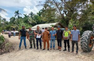 PT Bapco Perbaiki Jalan Lintas dari Desa Alue Bieng hingga Desa Nga, Wujud Kepedulian Sosial Perusahaan