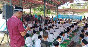 Kebersamaan dan Zikir Warnai Maulid Nabi di Gampong Alue Tanah Pasir