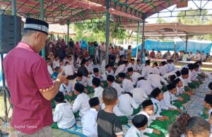 Kebersamaan dan Zikir Warnai Maulid Nabi di Gampong Alue Tanah Pasir