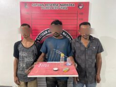 Ungkap Kasus Narkoba, Tiga Pria Ditangkap dengan 15 Paket Sabu Siap Edar