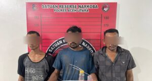 Ungkap Kasus Narkoba, Tiga Pria Ditangkap dengan 15 Paket Sabu Siap Edar