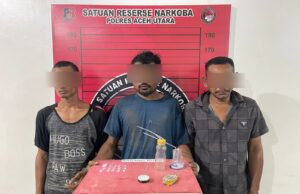 Ungkap Kasus Narkoba, Tiga Pria Ditangkap dengan 15 Paket Sabu Siap Edar