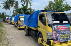 Jiwa Sosial PT Putra Ogami Jaya: Lima Truk Bantuan Mengalir untuk Korban Banjir Leubok Pusaka