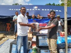 PWI Aceh Salurkan Bantuan Kemanusian dari PWI Jatim dan Malang Raya