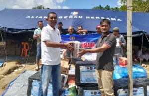 PWI Aceh Salurkan Bantuan Kemanusian dari PWI Jatim dan Malang Raya