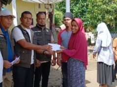 Disdikbud dan PGRI Aceh Utara Santuni Siswa Meninggal Akibat Banjir