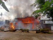 Enam Ruko di Tanah Jambo Aye Ludes Terbakar, Kerugian Ditaksir Capai Rp800 Juta
