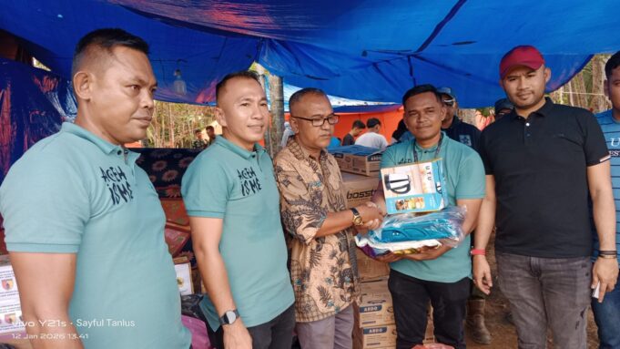 PT Putra Ogami Jaya Terus Salurkan Bantuan Kemanusiaan Hingga Pelosok Desa di Sawang Aceh Utara
